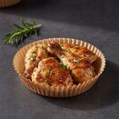 WKŁADY DO AIRFRYER okrągłe 20 cm papier do frytkownicy beztłuszczowej 50x