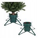 STOJAK NA CHOINKĘ na żywą choinkę metalowy zielony 4 nogi pojemnik 2,8l