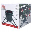 STOJAK NA CHOINKĘ na żywą choinkę metalowy zielony 4 nogi pojemnik 2,8l