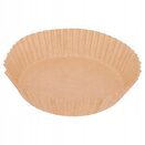 WKŁADY DO AIRFRYER okrągłe 20 cm papier do frytkownicy beztłuszczowej 50x