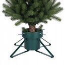 STOJAK NA CHOINKĘ na żywą choinkę metalowy zielony 4 nogi pojemnik 2,8l