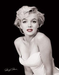 Marilyn Monroe Czerwone Usta - plakat