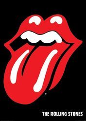 Rolling Stones Lips Czerwony Język - plakat