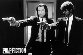 Pulp Fiction Vincent Vega i Jules Winnfield - plakat