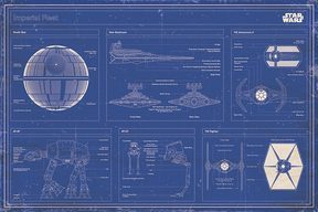 Star Wars Cesarska Flota - plakat