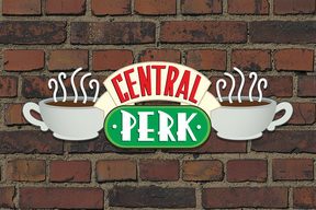 Friends Przyjaciele (Central Perk Brick) - plakat