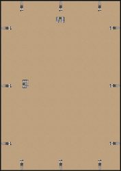 Rama aluminiowa czarna A1