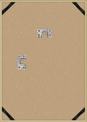 Rama aluminiowa złota A4