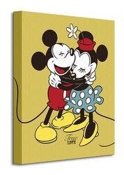 Mickey and Minnie Mouse (True Love) - Obraz na płótnie