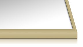 Rama aluminiowa złota A4