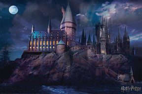 Harry Potter Hogwart - plakat filmowy