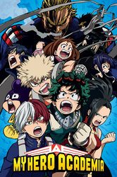 My Hero Academia Cobalt Blast Group - plakat