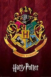 Harry Potter Hogwarts School Crest - plakat