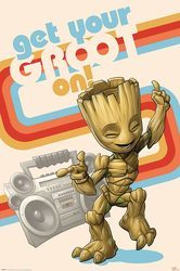 Strażnicy Galaktyki Get Your Groot On - plakat filmowy