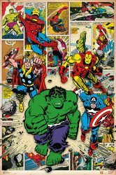 Avengers Marvel Comics - plakat komiksowy