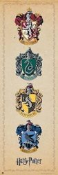 Harry Potter Herby Domów - plakat dla czarodzieja