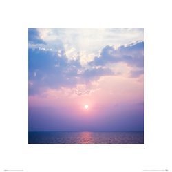 Zachód nad oceanem - reprodukcja