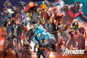 Avengers Endgame Bohaterowie - plakat