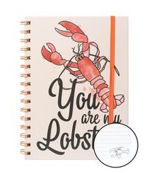Friends You are my Lobster - zeszyt, notes A5
