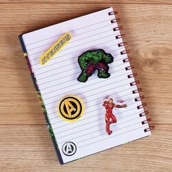 Avengers Burst Marvel - zestaw gumek do mazania