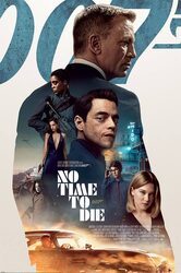 James Bond No Time To Die - plakat