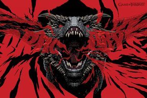 Game of Thrones Dracarys - plakat