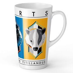 Harry Potter Herby Domów - kubek latte