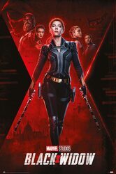 Black Widow Marvel - plakat