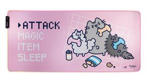 Pusheen - podkładka pod mysz LED