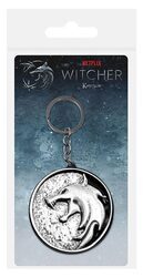 Wiedźmin The Wolf - brelok metalowy