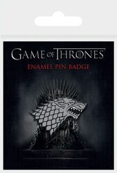 Game of Thrones Stark - przypinka