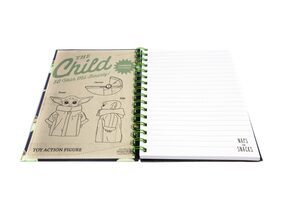 Star Wars The Mandalorian Snacks And Naps - notes A5