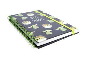 Star Wars The Mandalorian Snacks And Naps - notes A5