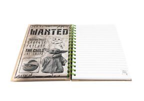 Star Wars The Mandalorian Cutest In The Galaxy - notes A5