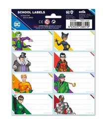 DC Comics Superheroes - naklejki na zeszyt