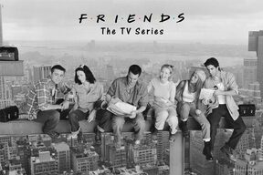 Friends Przyjaciele na Belce New York - plakat