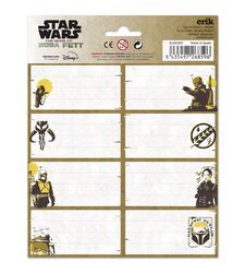 Star Wars Księga Boby Fetta - naklejki na zeszyt