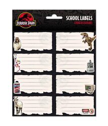 Jurassic Park - naklejki na zeszyt