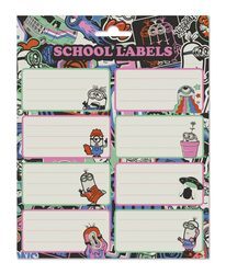 Minionki - naklejki na zeszyt