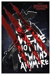 Stranger Things 4 Not In Hawkins - plakat