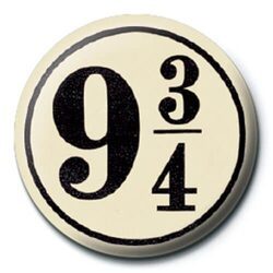 Harry Potter Peron 9 3/4 - przypinka, przypinki