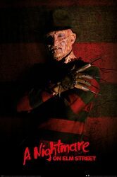 Koszmar z ulicy Wiązów Freddy Krueger - plakat