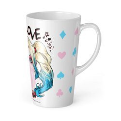 Harley Quinn Mad Love - duży kubek latte