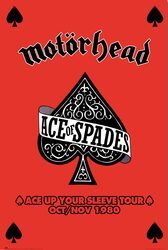 Motorhead Ace Up Your Sleeve Tour - plakat muzyczny