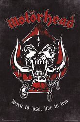 Motorhead Born To Lose - plakat muzyczny
