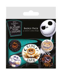 The Nightmare Before Christmas Colourful Shadows - przypinki