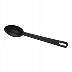 Łyżka mała chochla łyżki kuchenne czarna 23,8 cm