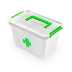 Apteczka organizer na leki pojemnik 6,5l + wkład