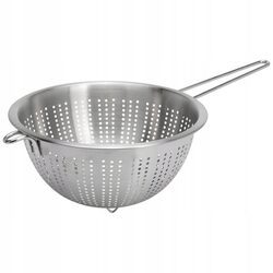 Cedzak durszlak sitko kuchenne stalowe 24 cm