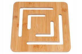 Podkładka pod garnek podstawka bambusowa ochronna